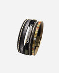 Pulsera Moda Boho de Cuero Multicapa para Mujer