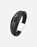 Pulsera Trenzada de Cuero Vintage – Estilo Étnico Unisex