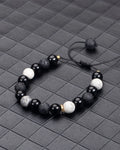 Set de Pulseras para Parejas de Piedras Naturales
