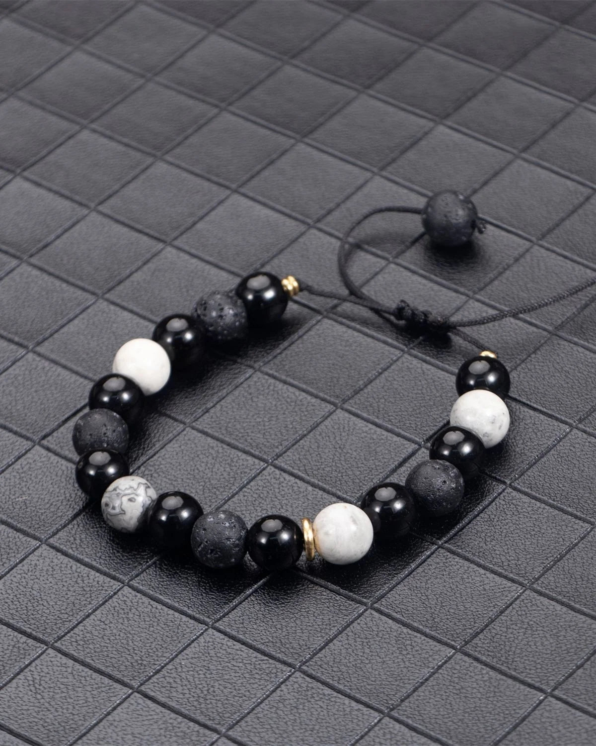 Set de Pulseras para Parejas de Piedras Naturales