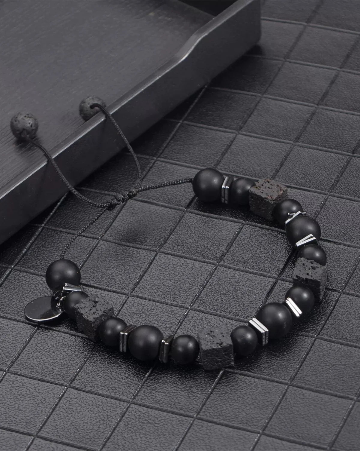 Set de Pulseras para Parejas de Piedras Naturales